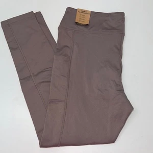 🔥LEGGING ROSA Victoria's Secret Taupe CINTURA ALTA LONGITUD COMPLETA Talla XL Nuevo - Imagen 1 de 10