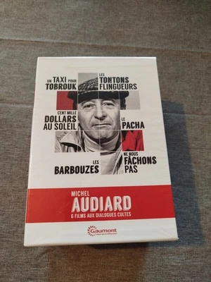 Coffret 6 DVD - Michel Audiard - Films Gaumont En Français - Neuf Sous Blister  - Photo 1/4