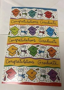 Graduation Graduate Congratulations 5'x7.75" Stockwell Greeting Card - Picture 1 of 16