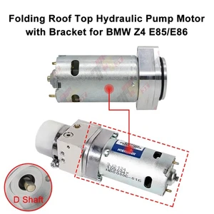 Folding Roof Top Hydraulic Pump Motor with Bracket for BMW Z4 E85/E86 - Picture 1 of 8