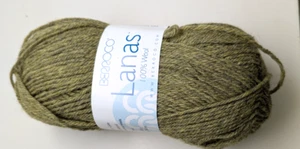 Einzelner Knäuel - Berroco Lanas - 100 % Wolle 100 g/219 yds - 95103 Evergreen DS - Bild 1 von 2