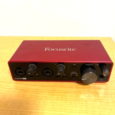 Focusrite Scarlett 2i2 3a generazione USB 2.0 Type C interfaccia audio 2 canali - Immagine 1 di 4