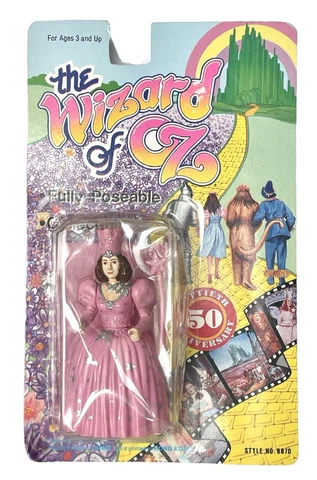 The Wizard of Oz PRINCESS GLENDA Fully Poseable 50th Anniversary Figure 4" Cover