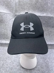 Under Armour Hat Cap Fitted Youth One Size Black 100% Polyester Isochill Running - Picture 1 of 13