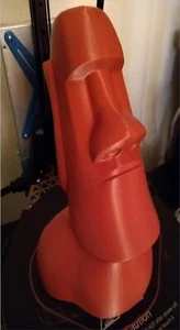 Moai Piggy Bank 3D Printed - Picture 1 of 4