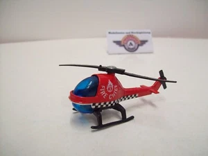 Helicóptero "FIRE CHIEF", rojo, años 80, Corgi-Juniors (Gt. Gran Bretaña) 1:55 - Imagen 1 de 3
