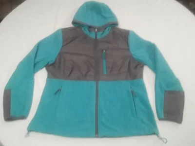 Chaqueta polar oficial Boeing XLarge negra bolsillos con cremallera completa informal Foto 1 de 4