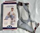 FLA Prolite 3D Right Ankle Support Braces White/Gray Right Foot X-Large