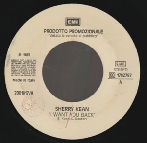 7" vinyl record BALLARD RUSS / SHERRY KEAN VOICES / I WANT YOU BACK ITALY JUKE - Foto 1 di 2