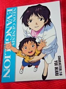 Tarjeta coleccionable Bandai Evangelion 1996 parte 1 Shinji Yui Ikari Ch16 Reino Unido 🚚 Anime - Imagen 1 de 2