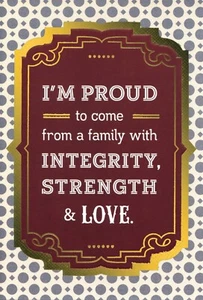 Bella Biglietto COMPLEANNO PER BISNONNO, Integrità Forza Amore di Hallmark +✉ - Foto 1 di 5