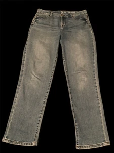 Womens Style and Co Curvy Boyfriend Stretch Jeans. Size 6 - Picture 1 of 3