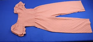 Girls Clothing Bundle with Coral Romper and Black Dress Size Youth Large(10-12) - Picture 1 of 4