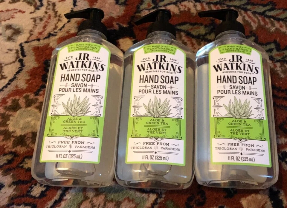 3 J. R. Watkins Aloe & Green Tea Hand Soap 11 fl oz - Image 1 of 1