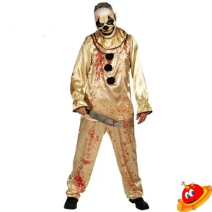 Costume Halloween Horror Clown Frankie  Assassino Uomo - Imagen 1 de 1