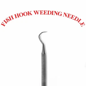 Fish Hooked Weeding Tool Sign Vinyl Decal Pick Tool Garment Heat Transfer - Imagen 1 de 3