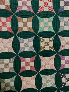 VTG FEEDSACK..HANDMADE / HAND STITCHED..QUILT..67" X 67"..EXCELLENT C0N - Picture 1 of 10