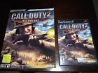 CALL OF DUTY 2: BIG RED ONE PS2 WITH BONUS NEW OFFICIAL STRATEGY GAME GUIDE! 
