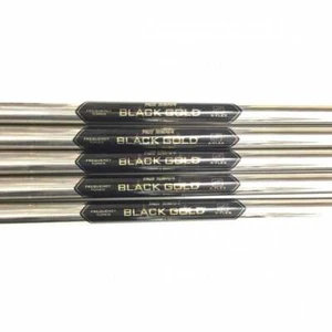 Rare True Temper Black Gold Steel Iron Shafts - Choose Shaft and Flex - .355 ... - Picture 1 of 1
