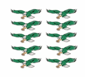 Lot of 10 Philadelphia Eagles Iron on / Sew on 5.75" inch Patches - Picture 1 of 2