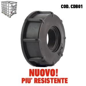RACCORDO ADATTATORE PER CISTERNA FUSTO 1000 LITRI uscita 3/4" gas Art. CDB01 - Foto 1 di 1