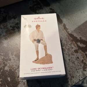 HALLMARK 2019 STAR WARS UNA NUEVA ESPERANZA ORNAMENTO LUKE SKYWALKER - Imagen 1 de 3