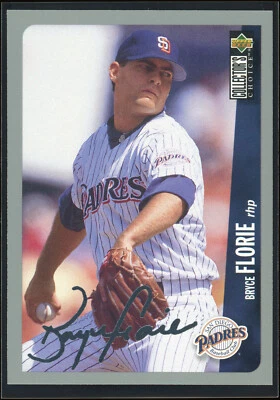 1996 Collector's Choice Silver Signature Bryce Florie #292 San Diego Padres - Image 1 of 4