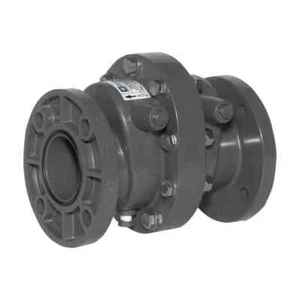 Hayward SW1600EC 6" PVC Swing Check Valve w/EPDM seals & counterweight; flanged - Picture 1 of 3