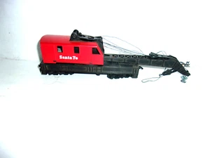 D7 (HO) Vintage TYCO Santa Fe Crane Work Car - Picture 1 of 5