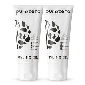 2 Pack x Purezero Styling Gel Hold & Control Adds Volume & Thickness Non Greasy - Picture 1 of 7