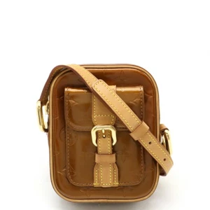 Bolso de Hombro LOUIS VUITTON Monograma Vernis Christie PM Bronce M91111 - Imagen 1 de 9
