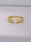 14k Yellow Gold Plated Women Engagement Ring 1 Ct Lab Created Diamond Round Cut