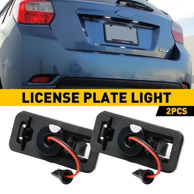 Luzes de placa de matrícula de LED Crosstrek Legacy para Subaru Forester Impreza WRX STI XV Crosstrek Legacy - Imagem 1 de 4
