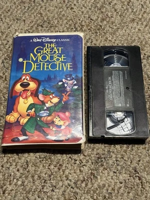 Walt Disney's The Great Mouse Detective VHS Clamshell Good Condition - Image 1 of 4