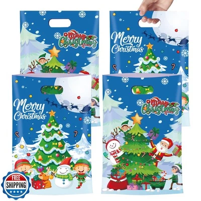 40 Piezas Bolsas de Feliz Navidad con Asas - Surtido Bolsas de Regalos para Tri Foto 1 de 4