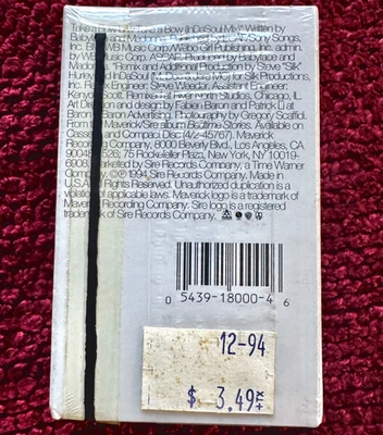 MADONNA TAKE A BOW SEALED CASSETTE TAPE PROMO PRICE DATE HYPE STICKER BEDTIME LP - Image 1 of 4