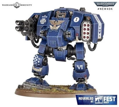 Ballistus Dreadnought Primaris Space Marines Warhammer 40k Novo em Sprue - Imagem 1 de 2
