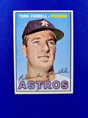 1967 Topps #190 Turk Farrell Houston Astros high-end NM              B67#190A1 - Image 1 of 2