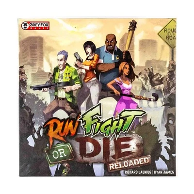 Grey Fox Board Games  Run Fight or Die Reloaded (Kickstarter Ed) w/5-6 P EX/NM - Image 1 of 2