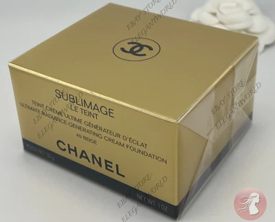 CHANEL SUBLIMAGE LE TEINT Ultimate Radiance-Generating Cream Foundation 40 Beige - Image 1 of 3