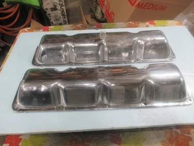 Juego de cubierta de válvula cromada motor 390 original AMC AMX JAVELIN 1969 Foto 1 de 4