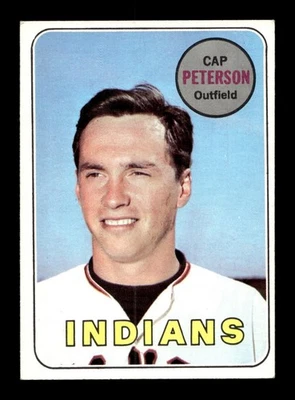 1969 Topps #571 Cap Peterson Indians EX+ *5u - Image 1 of 2