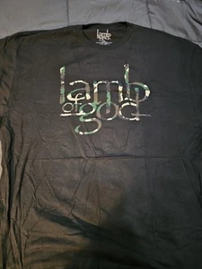 Lamb Of God Camouflage Memorial Day Flag Shirt BRAND NEW SEALED Size 3XL XXXL - Picture 1 of 6