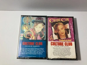 1980s Cassette Tapes Pop Culture Club x 2 Tapes - Picture 1 of 4