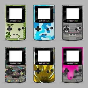 Estuche Carcasa Game Boy Color Impreso UV Repuesto IPS GBA RetroSix ABS - Imagen 1 de 12