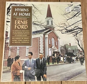 Tennessee Ernie Ford - Hymns At Home Vinyl Record Capitol T1604 - Imagen 1 de 4