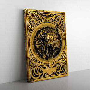 Gold Byzantine By Alphonse Mucha Canvas Wall Art Print Framed Picture Home Decor