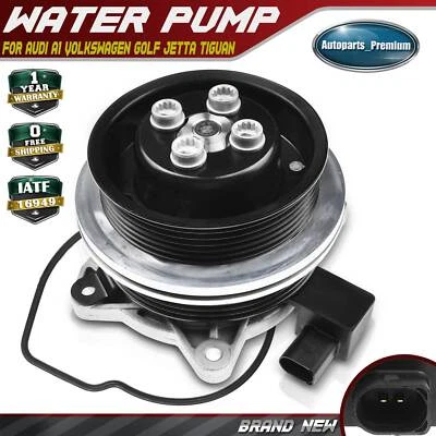 Engine Water Pump for Audi A1 Volkswagen Golf Jetta Tiguan Polo Seat L4 1.4L Gas - Image 1 of 4