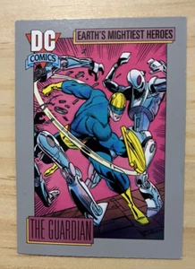 DC Comics The GUARDIAN #53 1992 Heroes From Beyond Trading Card Series 1 - Picture 1 of 2