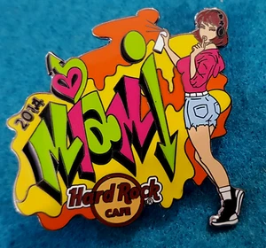 MIAMI DANCING SPRAYDOSE GRAFFITI KÜNSTLER MÄDCHEN STREET ART 2014 Hard Rock Cafe PIN - Bild 1 von 1